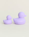 Olive | Silicone Ducky Bath Toy - Lilac Set of 2 | The Elly Store