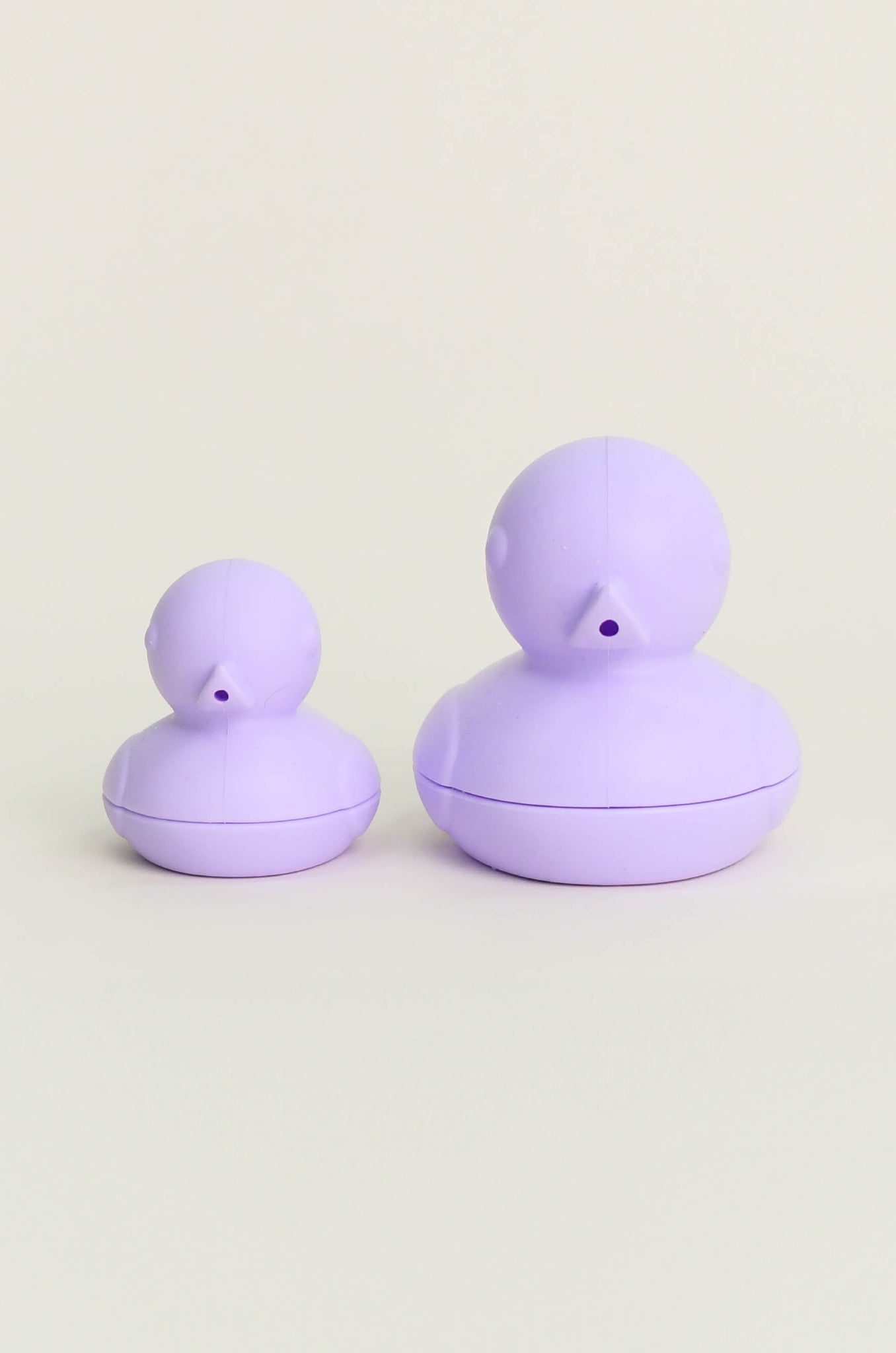 Olive | Silicone Ducky Bath Toy - Lilac Set of 2 | The Elly Store