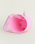 Olive | Silicone Sandcastle Beach Bucket - Pink | The Elly Store