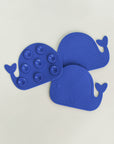 Olive | Anti Slip Bath Pads - Navy Whale Set of 3 | The Elly Store