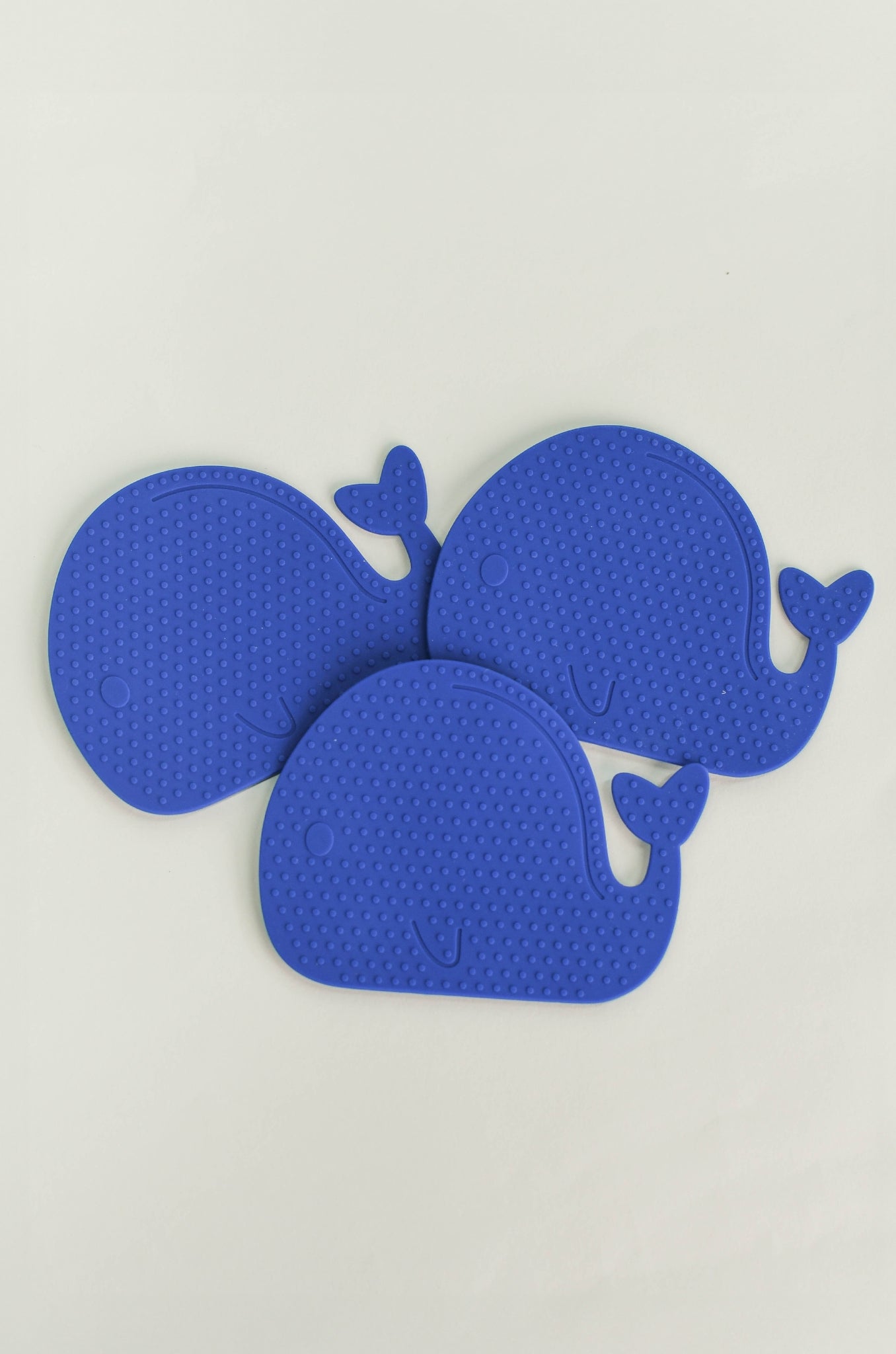 Olive | Anti Slip Bath Pads - Navy Whale Set of 3 | The Elly Store