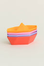 Olive | Stackable Boat - Pink Set of 4 | The Elly Store