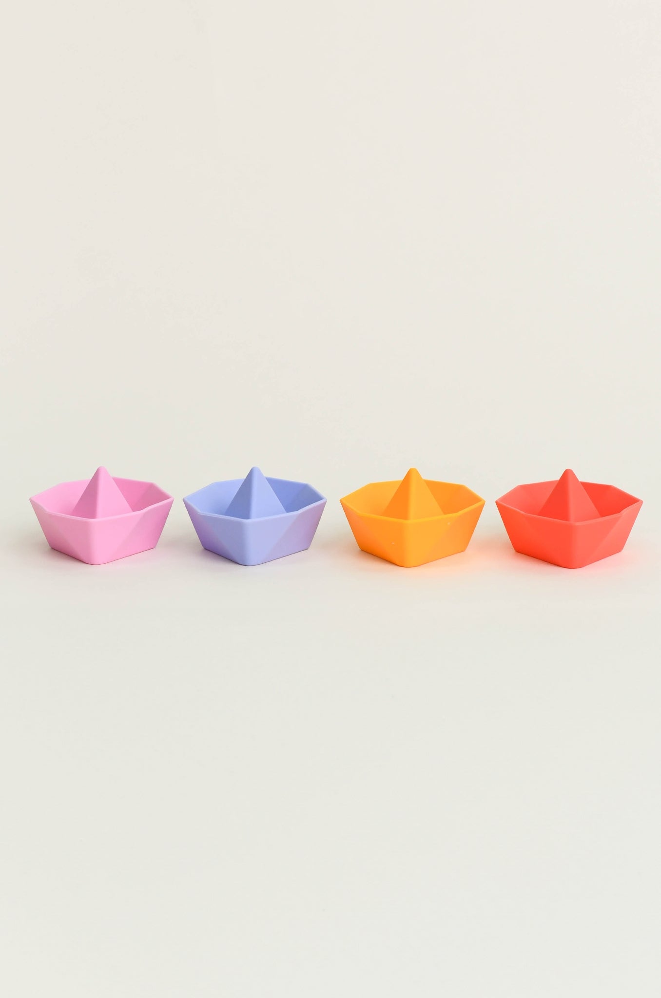 Olive | Stackable Boat - Pink Set of 4 | The Elly Store