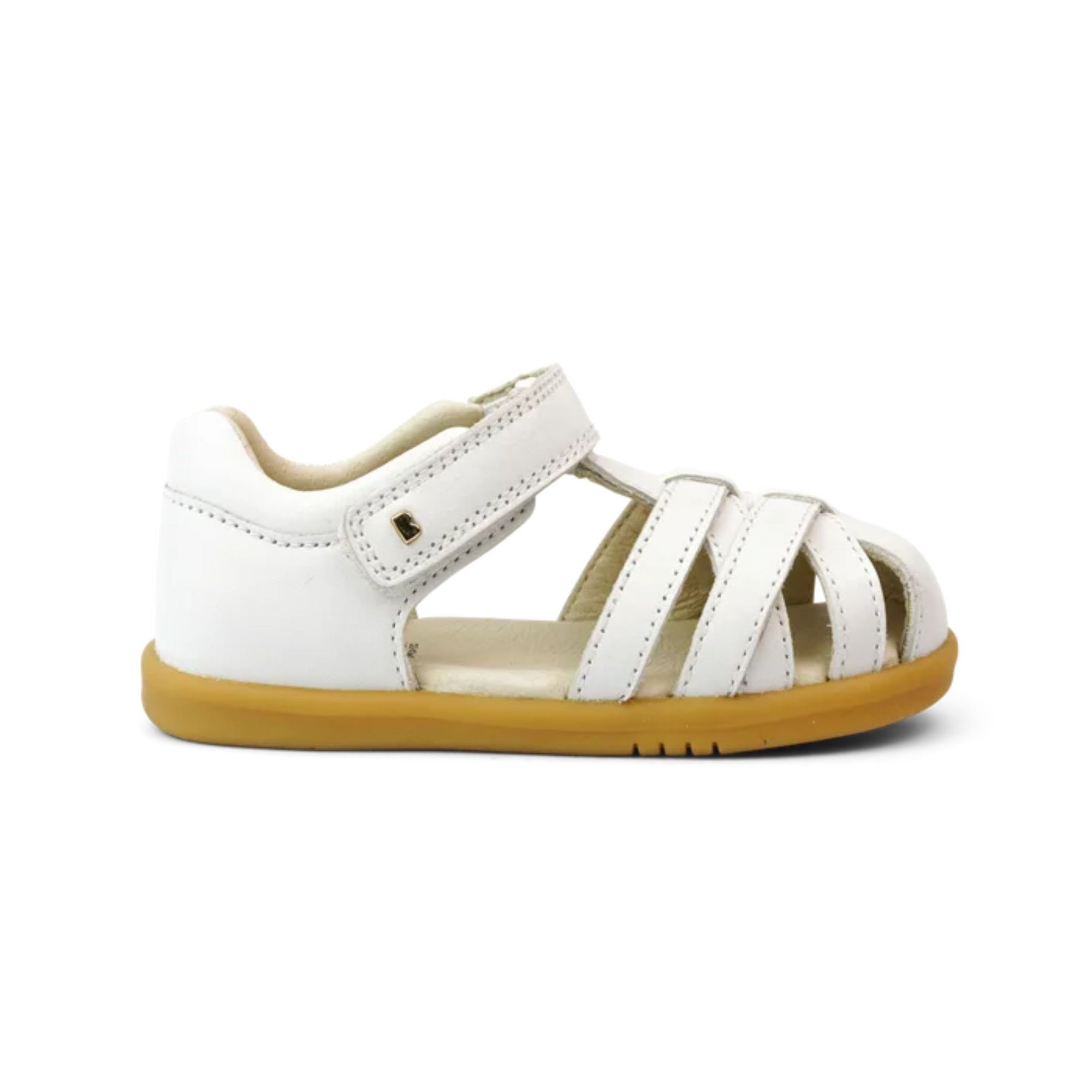 Bobux White Cross Jump Sandals i-Walk