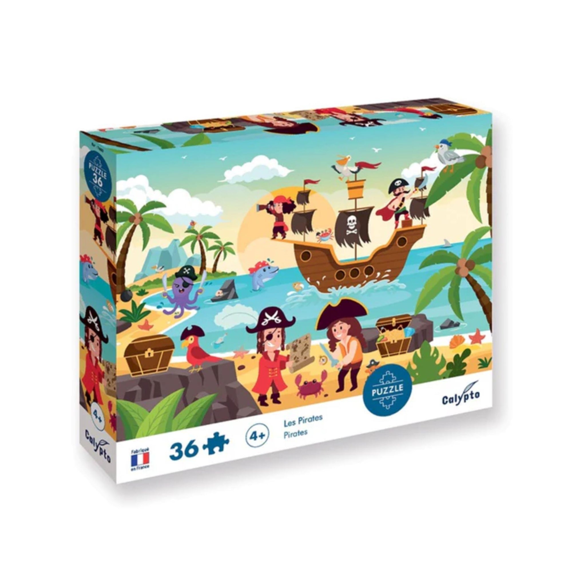 Calypto puzzle - Les Pirates (the Pirates)