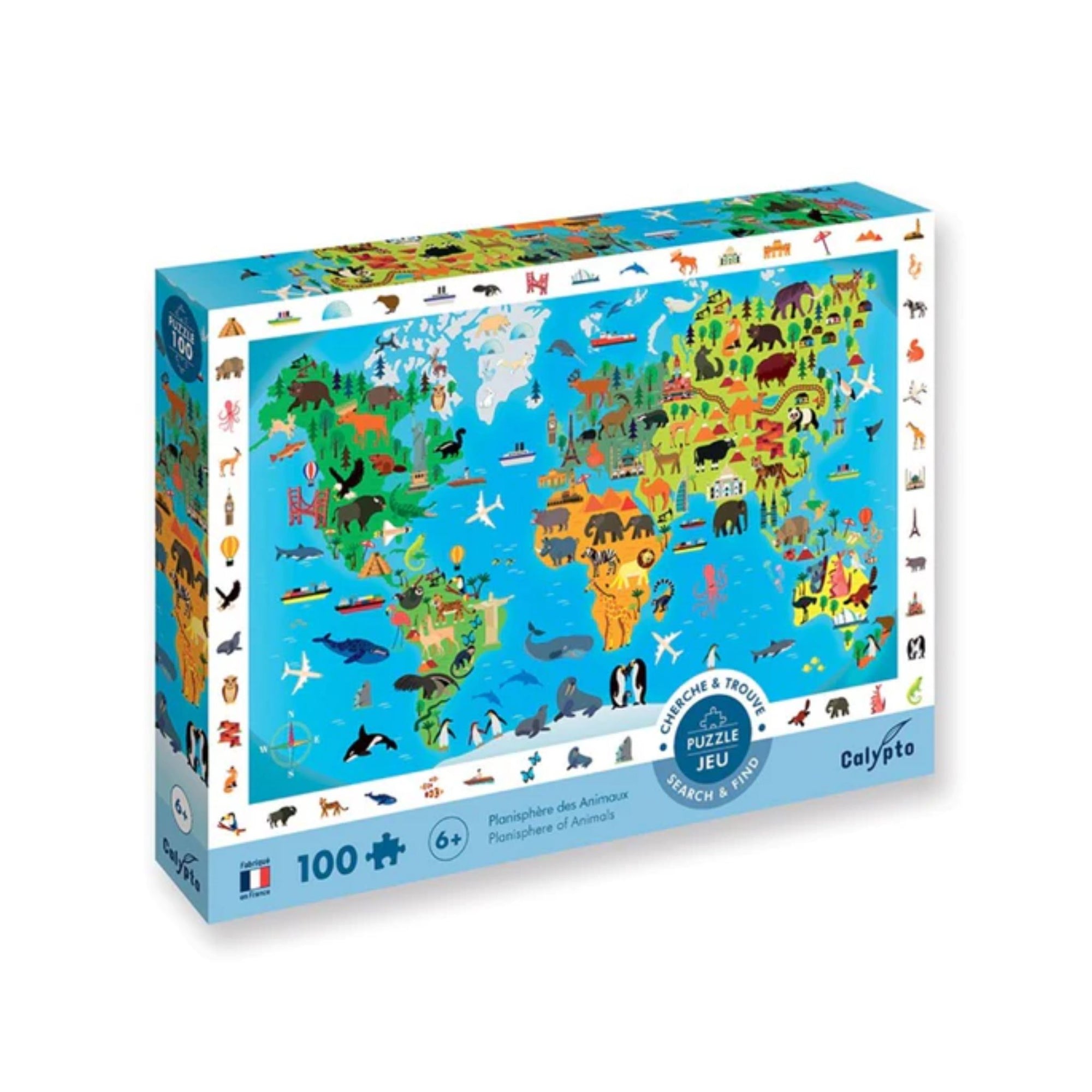 Calypto Puzzle - Planisphere of Animals