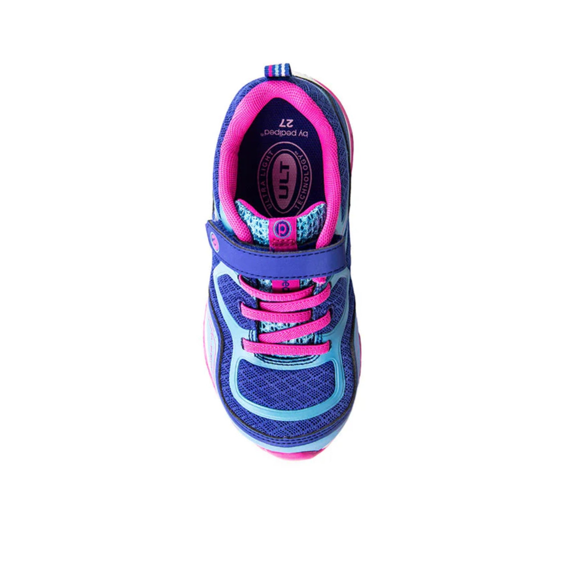 Pediped Flex Force Navy Fuchsia Athletic Shoes