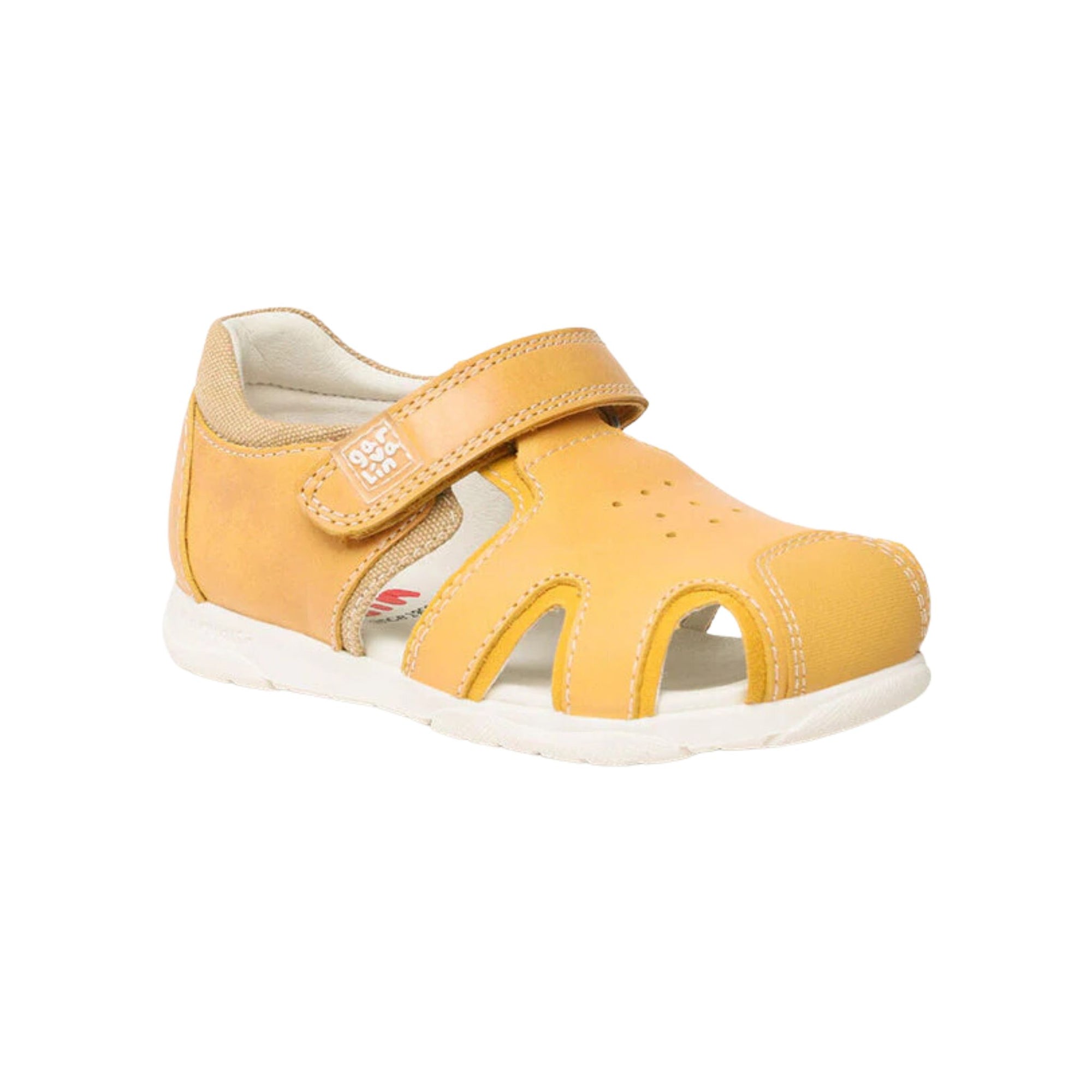 Garvalin Caged Kaiser Sandals - Sahara Yellow
