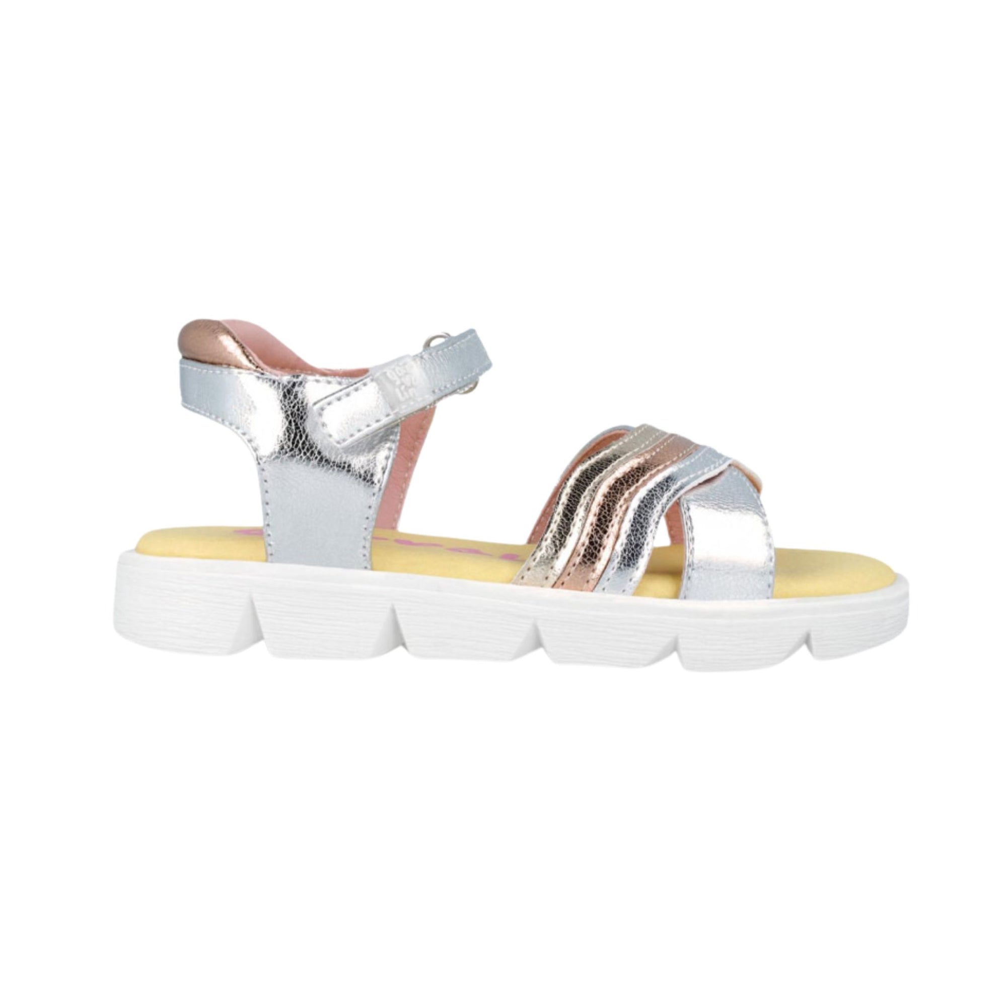 Garvalin Metallic Trio Sandals