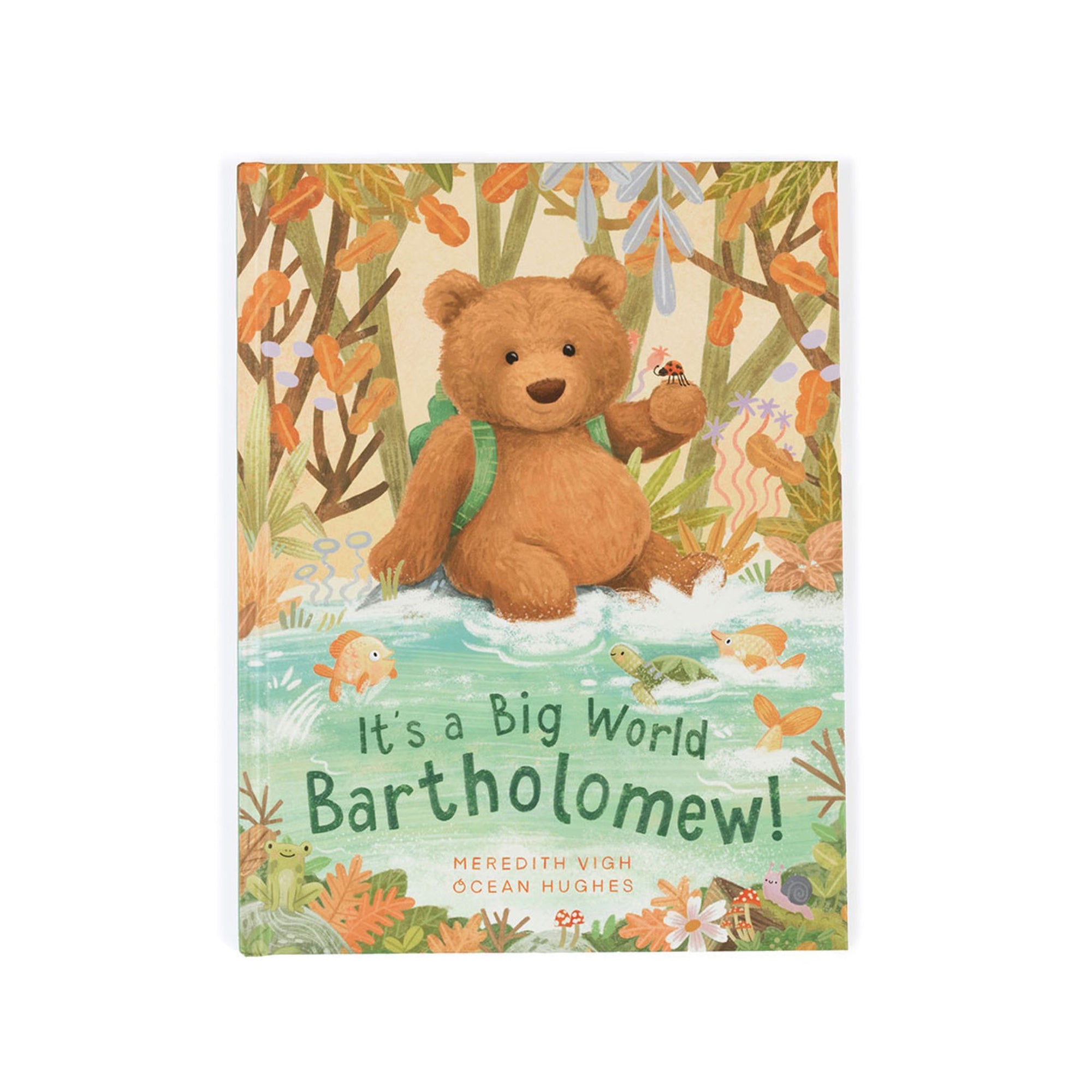 Jellycat It's a Big World Bartholomew Book