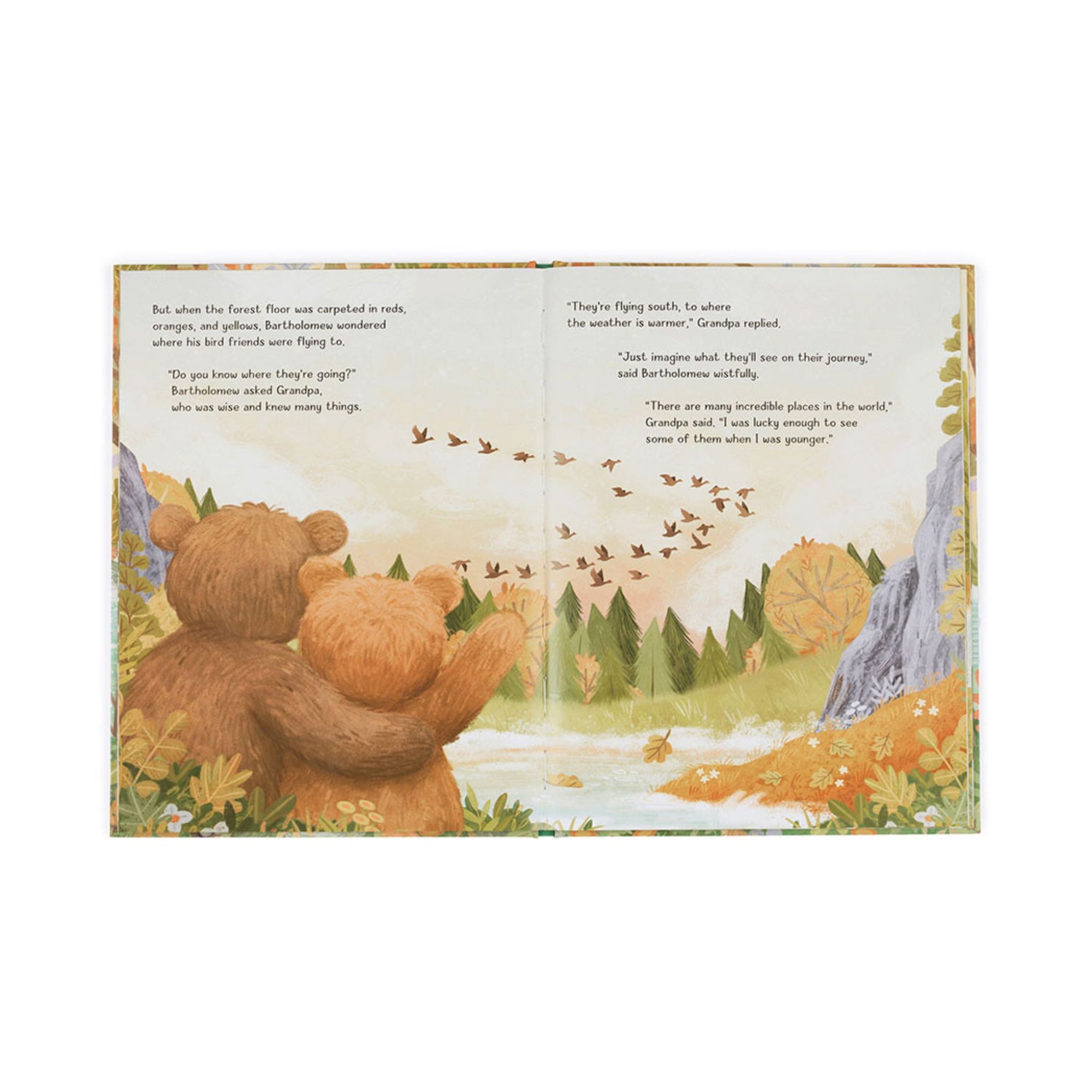 Jellycat It's a Big World Bartholomew Book