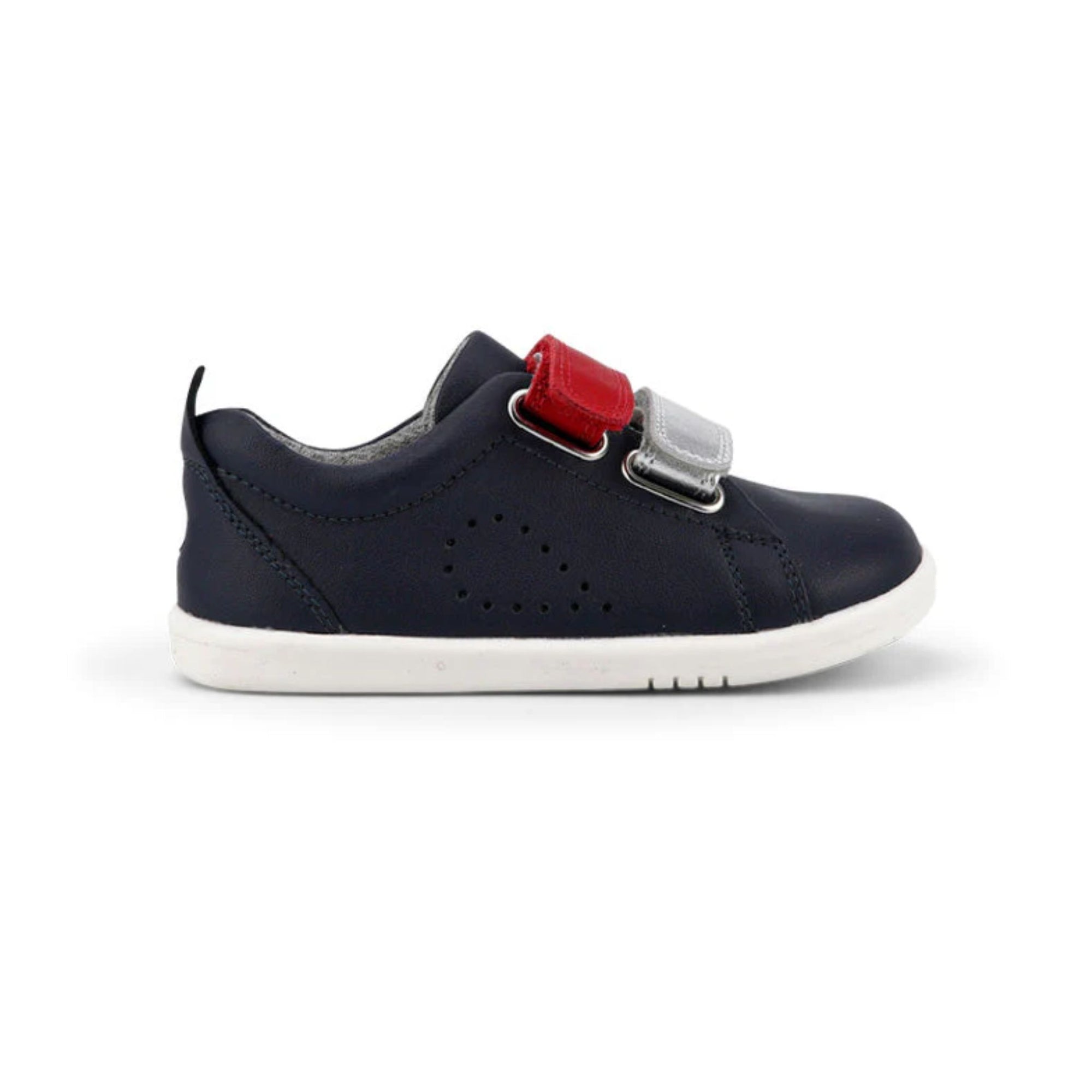 Bobux Navy Grass Court Switch Shoes i-Walk