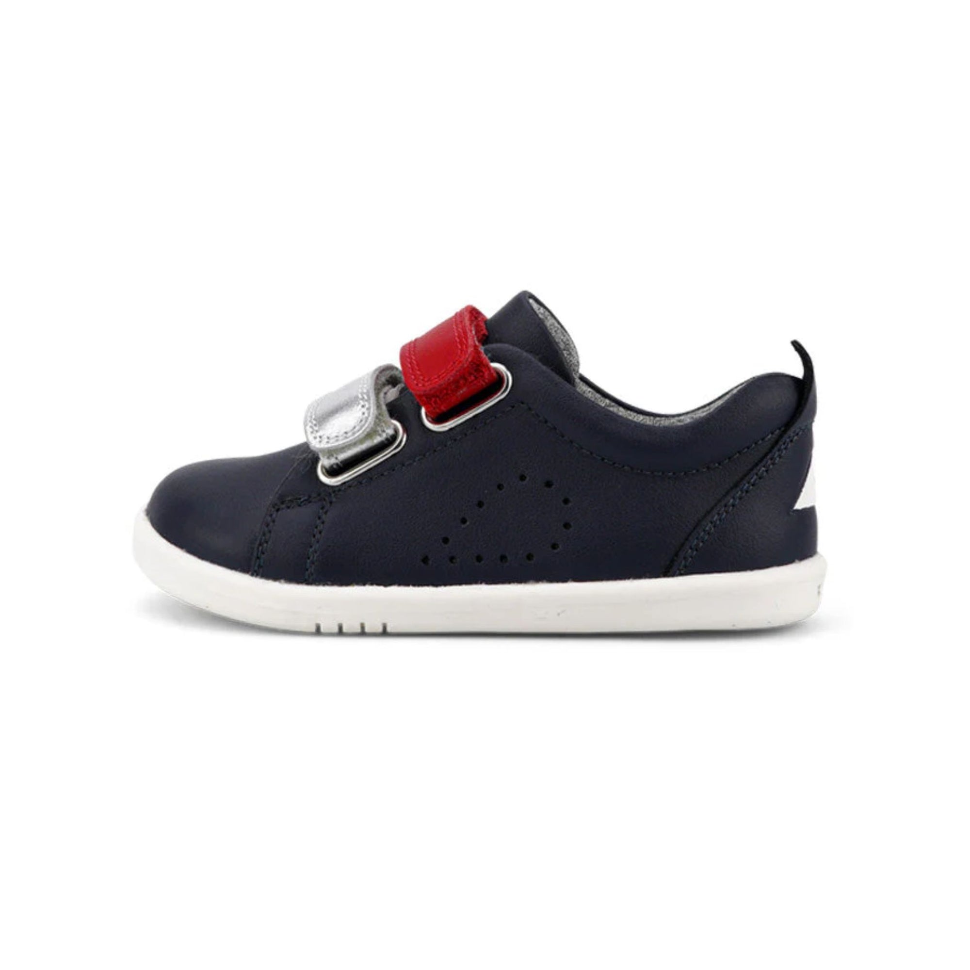 Bobux Navy Grass Court Switch Shoes i-Walk