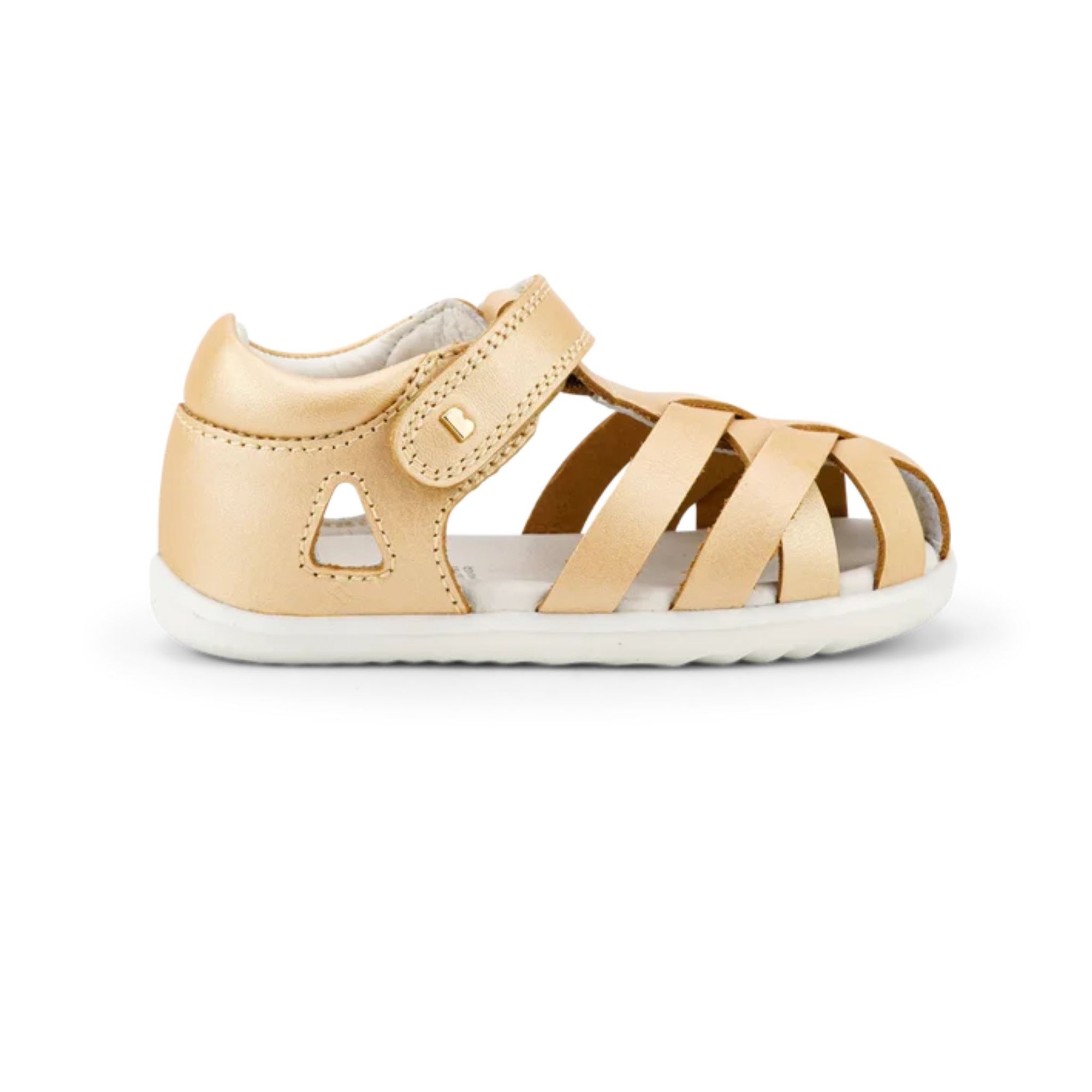 Bobux Pale Gold Tropicana II Sandals Step Up