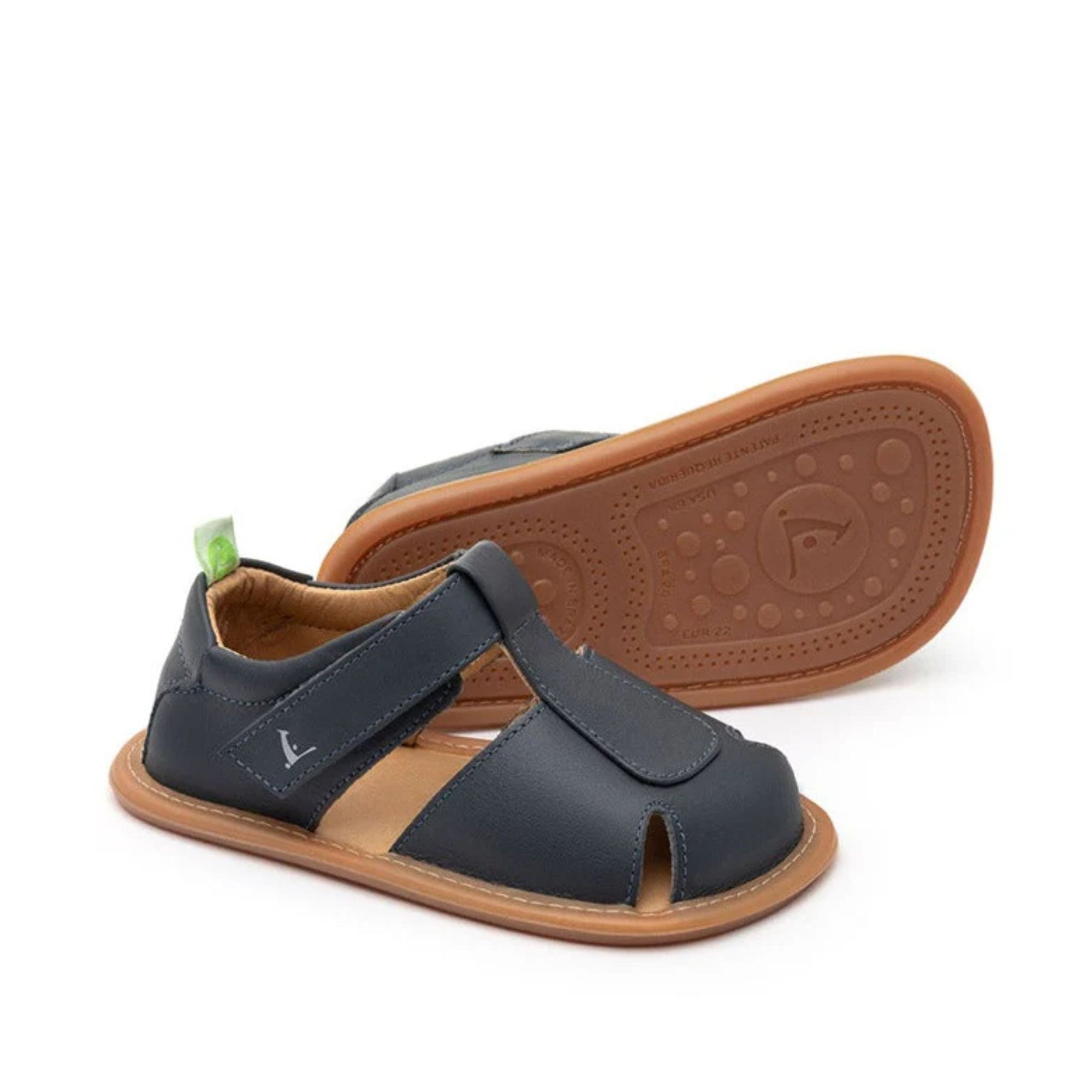 Tip Toey Joey Parky Sandals - Navy