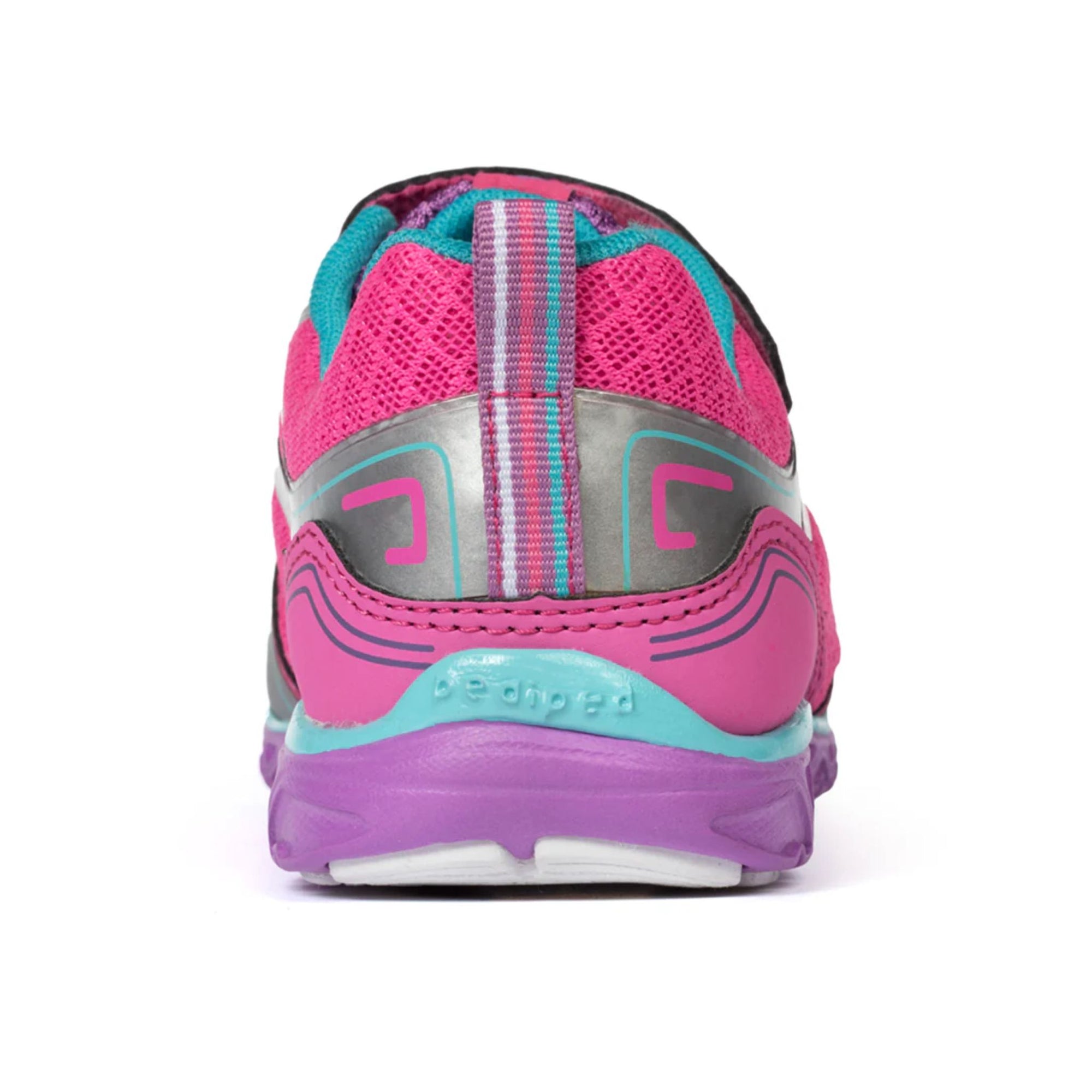Pediped Flex Force Pink / Silver Athletic Shoes