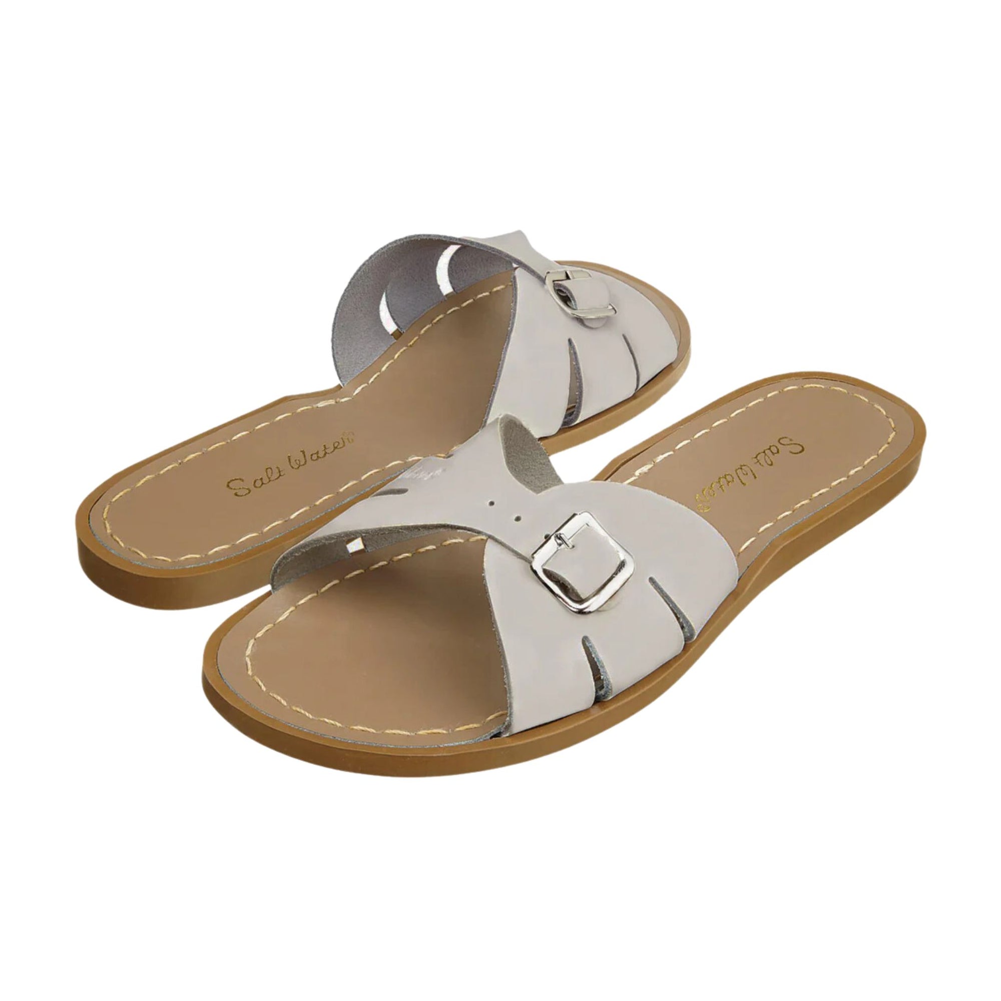 Salt-water Sandals Classic Slide Adult - Stone