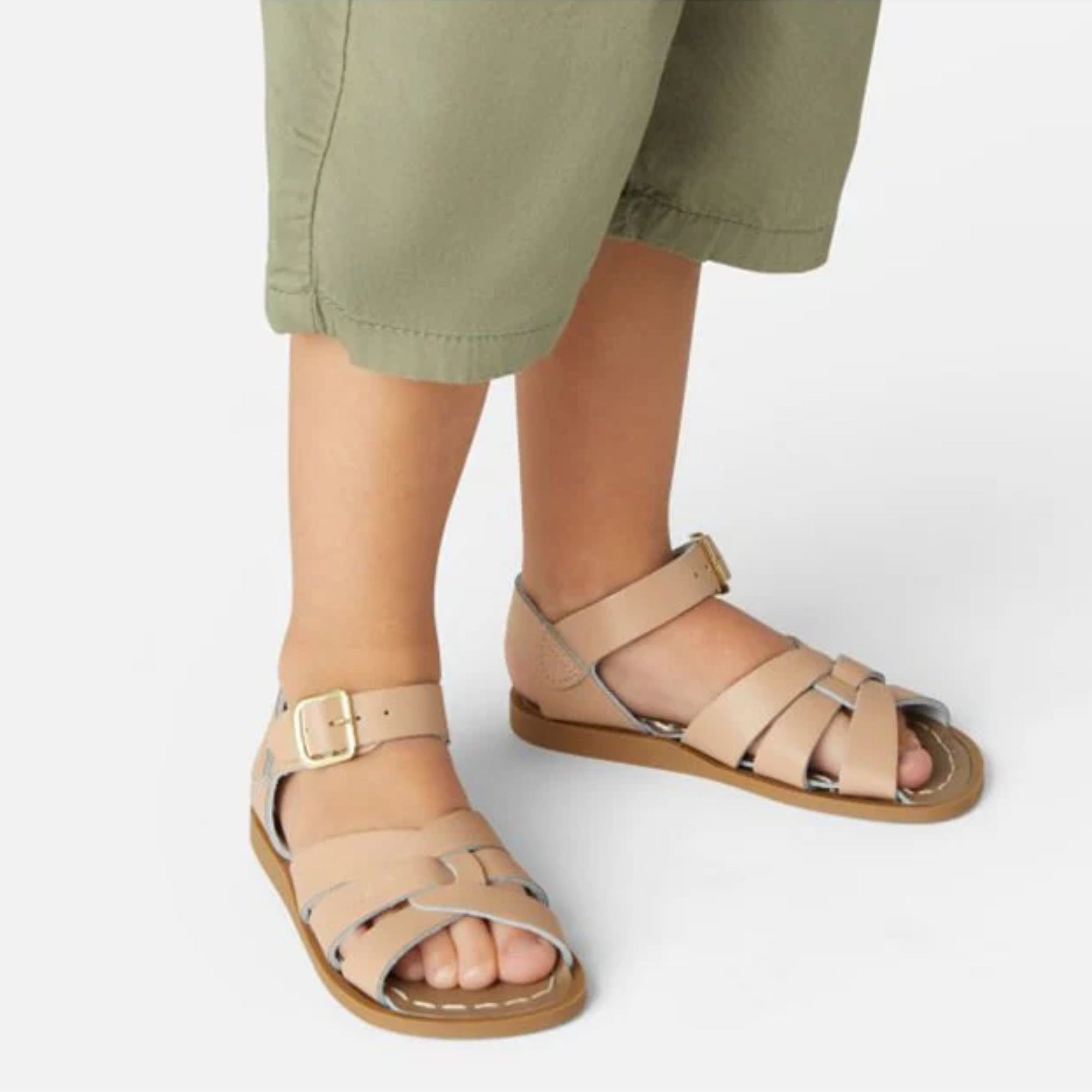 Salt-water Sandals Original Kids Sandals - Latte