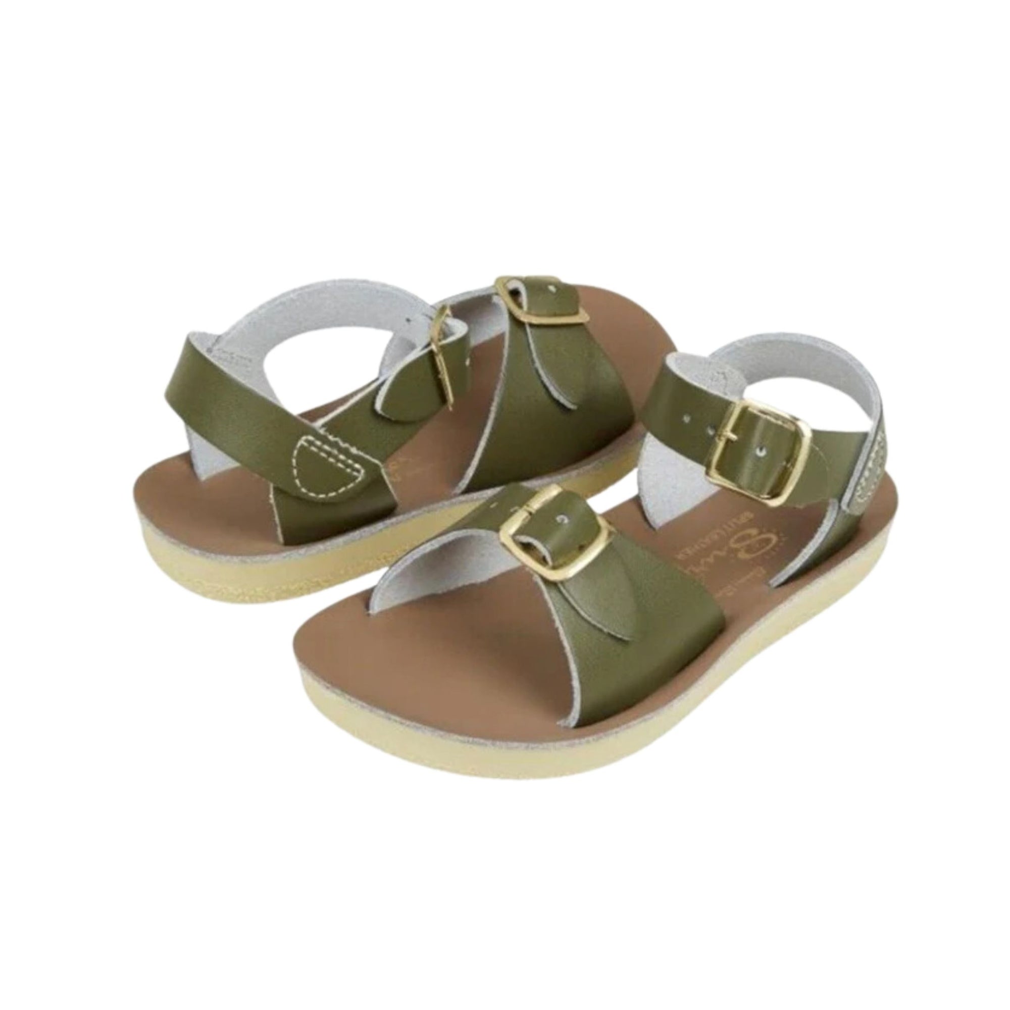 Salt-water Sandals Surfer Sandals - Olive