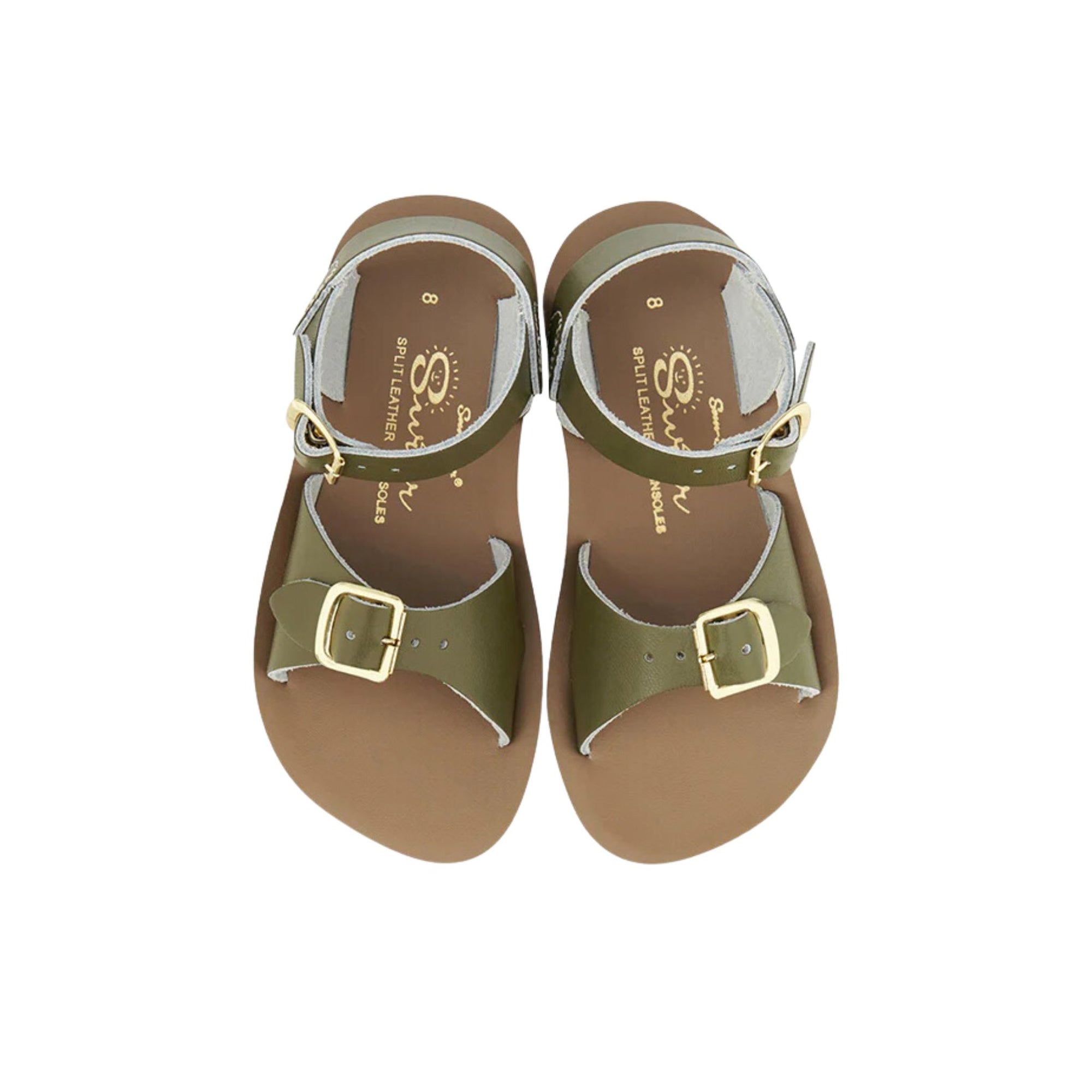 Salt-water Sandals Surfer Sandals - Olive