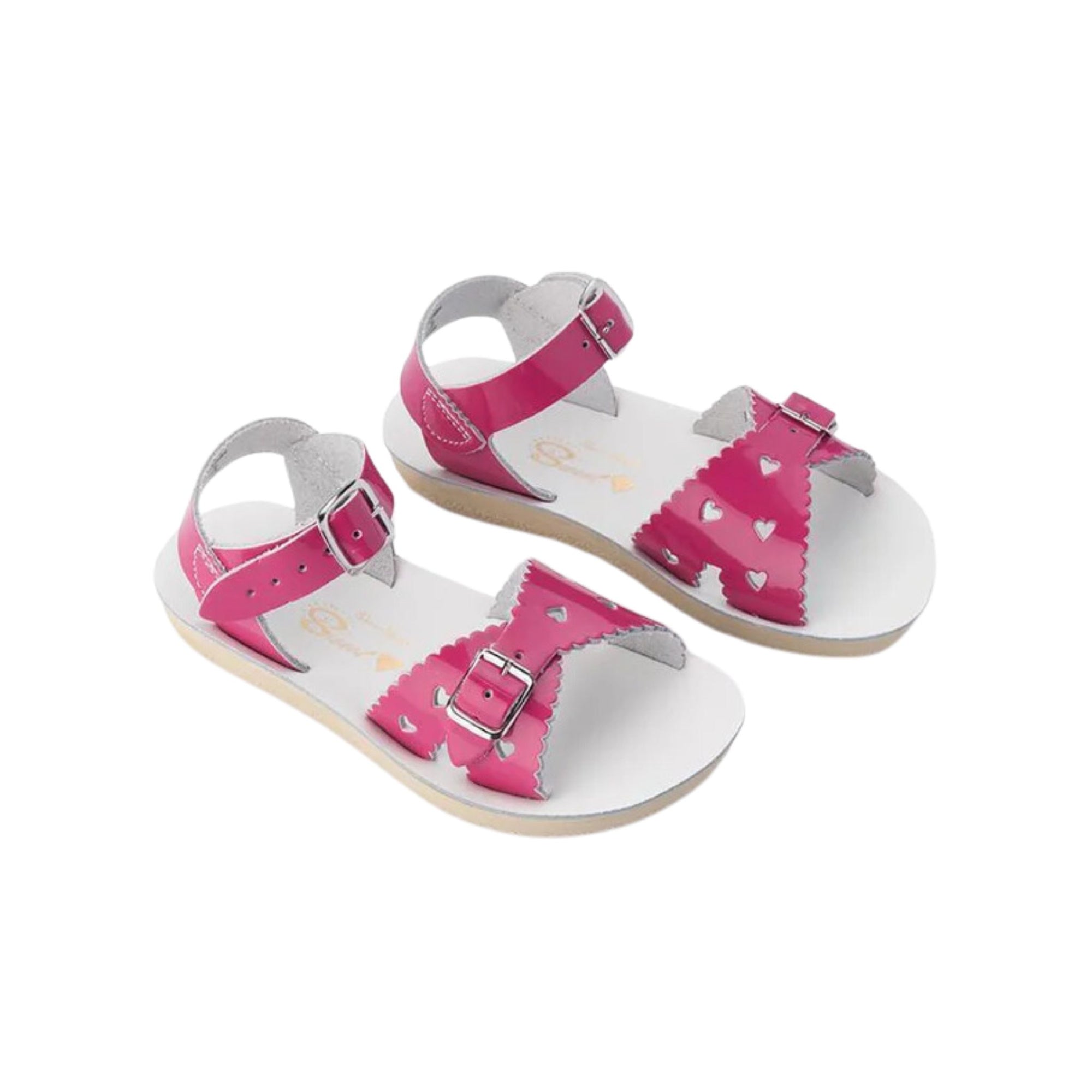 Salt-water Sandals Sweetheart Sandals - Shiny Fuchsia