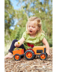 Green Toys Tractor - Orange