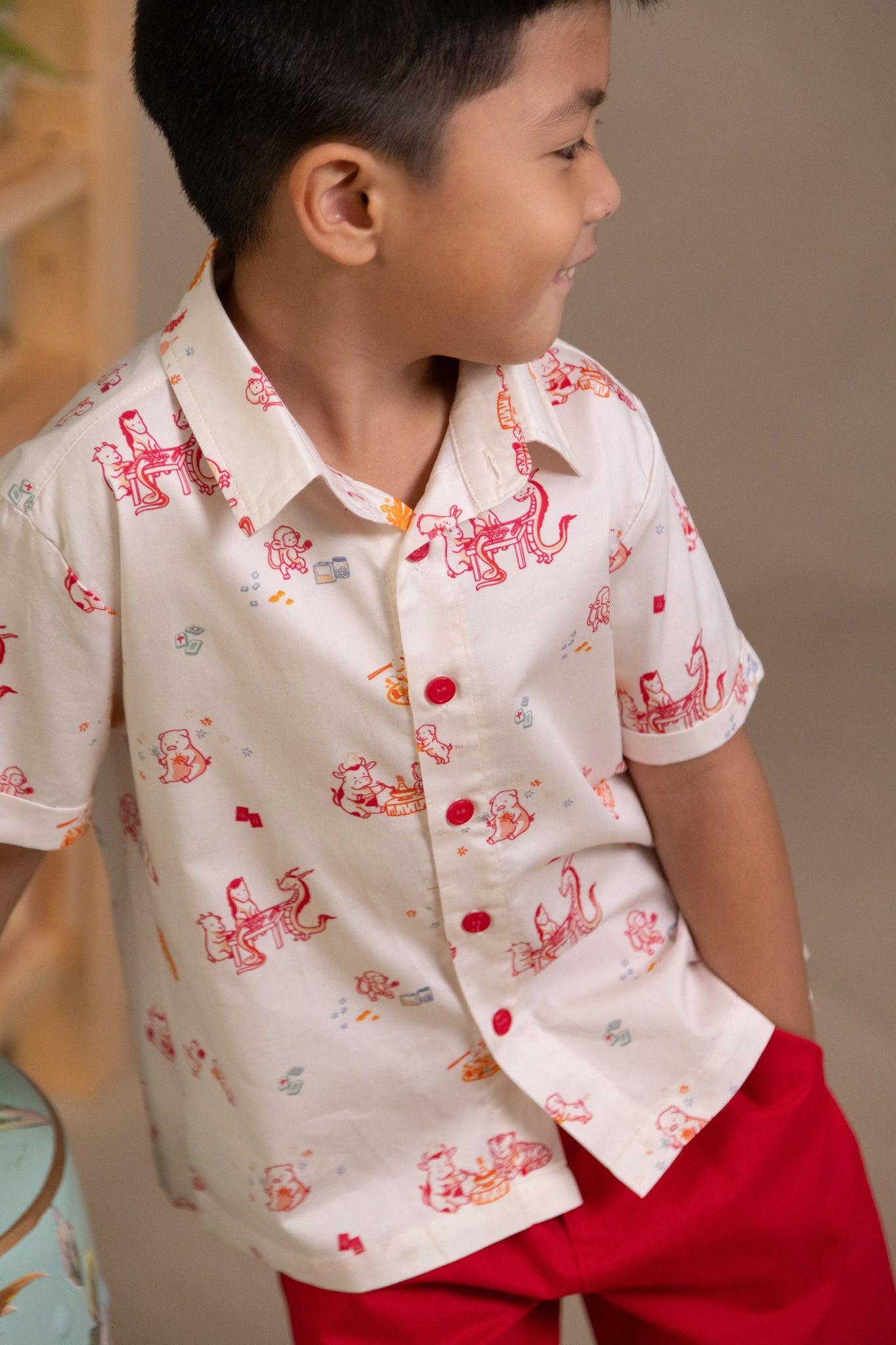 Little Man Shirt - Zodiacs CNY Party