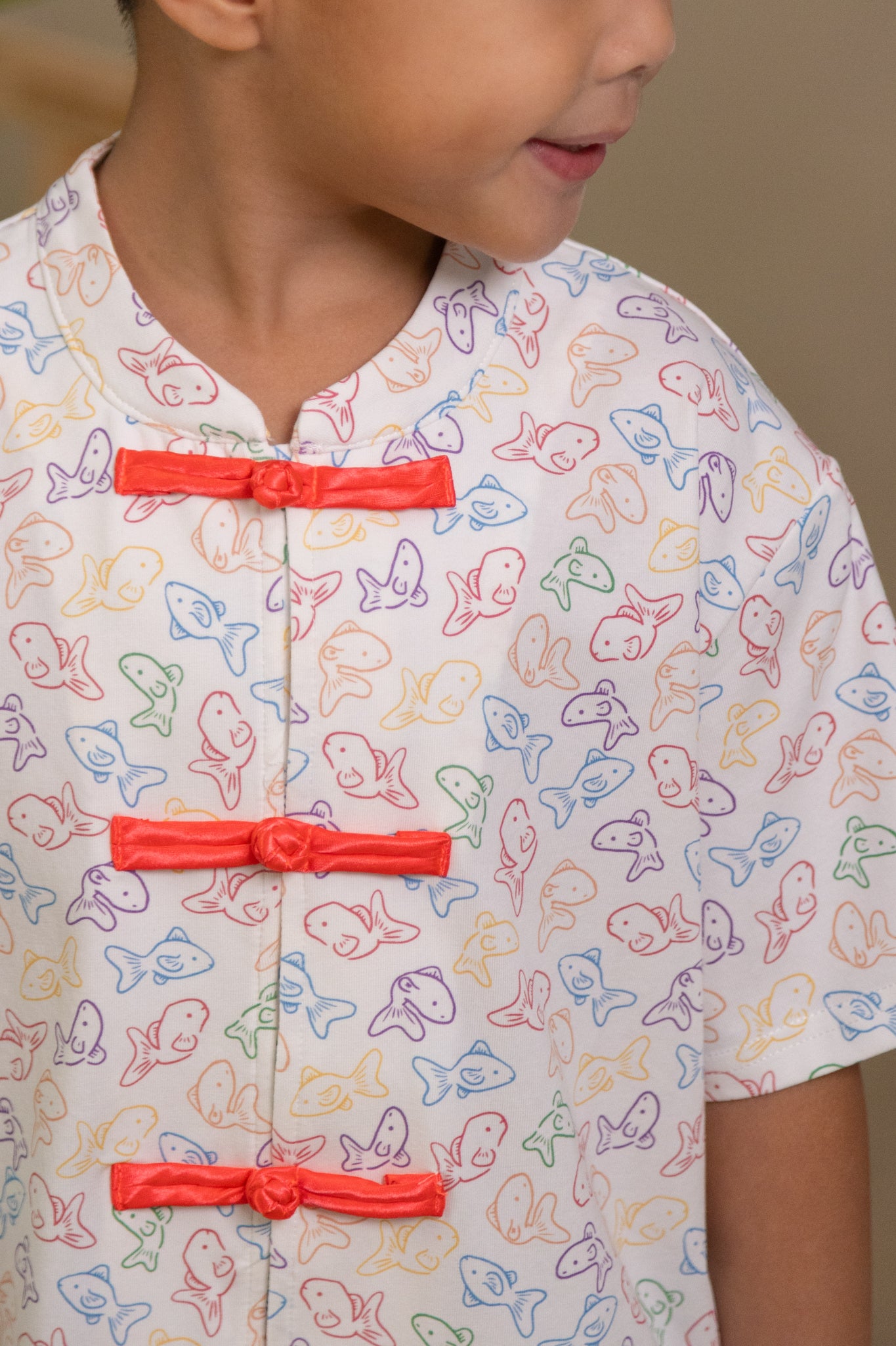 Jersey Tang Shirt - Rainbow Fish