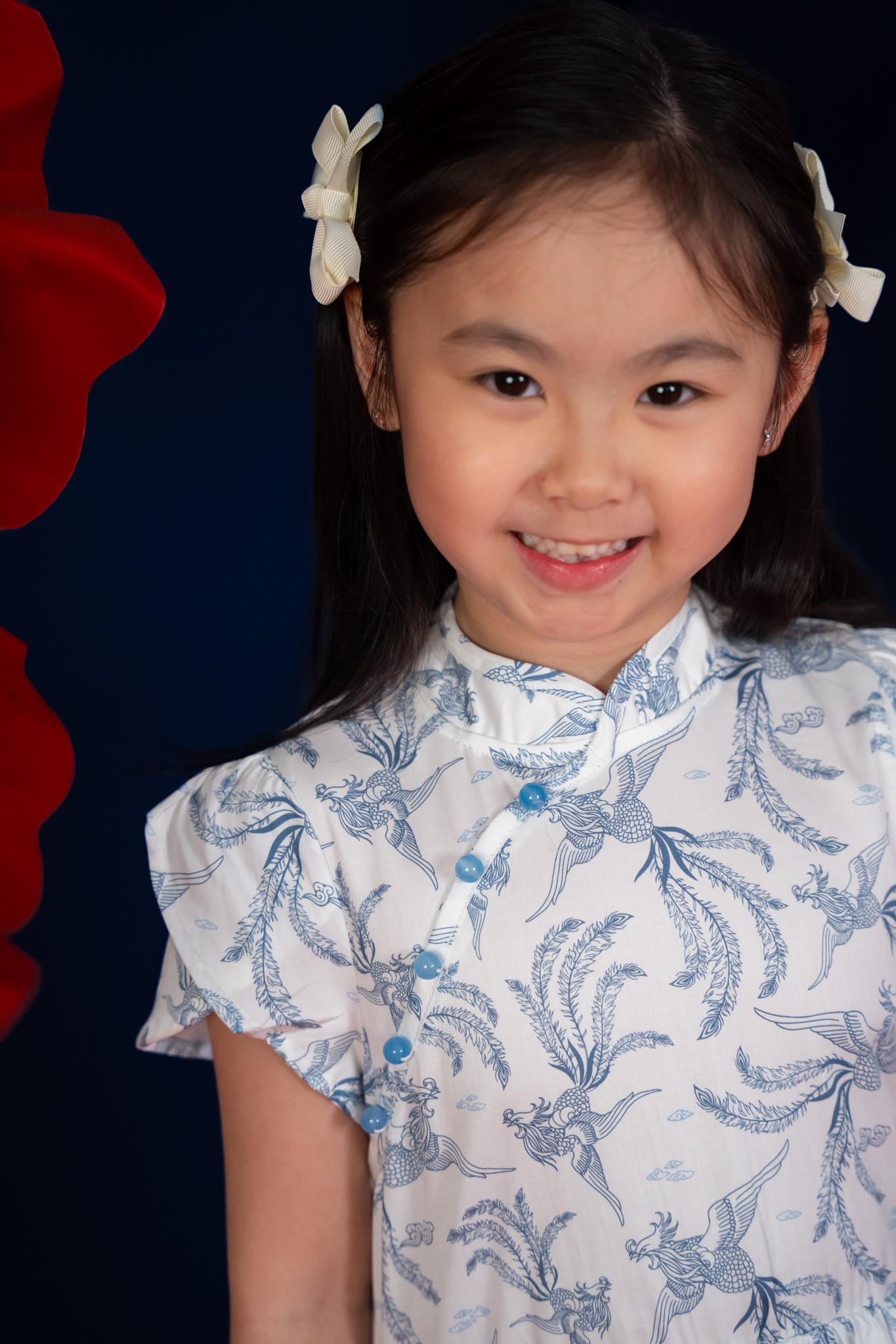 AU Girls Teen Chinese Traditional QIPAO Costume Tunic Short Sleeve cheong  Dress | eBay
