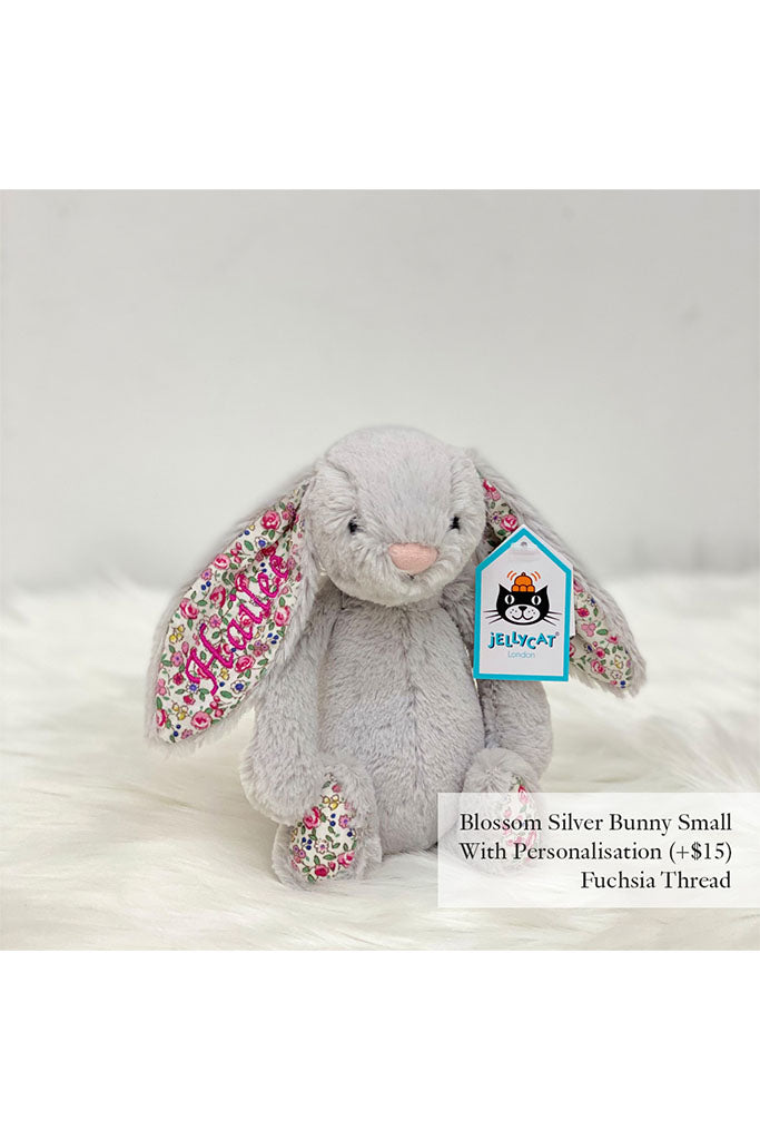 Jellycat blossom store silver bunny small