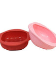 Marcus and Marcus Silicone Bowl - Red and Pink | The Elly Store