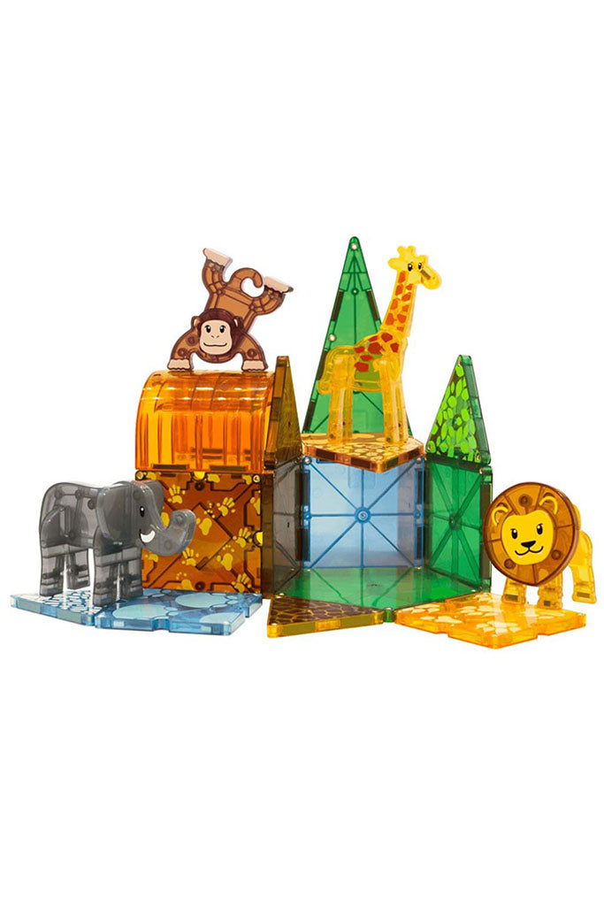 Safari Animals 25 Piece Set by Magna-Tiles | The Elly Store Singapore