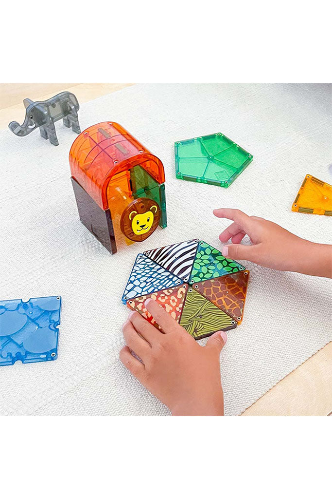 Safari Animals 25 Piece Set by Magna-Tiles | The Elly Store Singapore