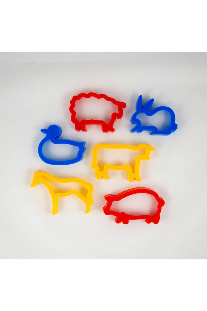 Farm Playdough Cutters by Tickle Your Senses | Ideal for Sensory Play | The Elly Store Singapore