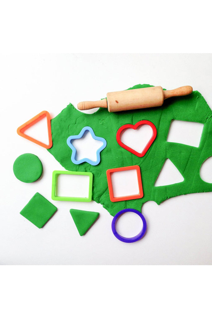 Shapes Playdough Cutters by Tickle Your Senses | Ideal for Sensory Play | The Elly Store Singapore